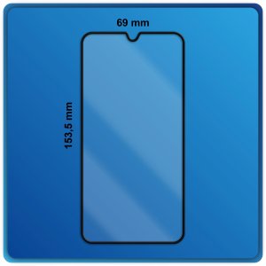 krainaGSM SZKŁO HARTOWANE do Samsung A50 | A30S PEŁNE NA CAŁY EKRAN 5D 9H 4