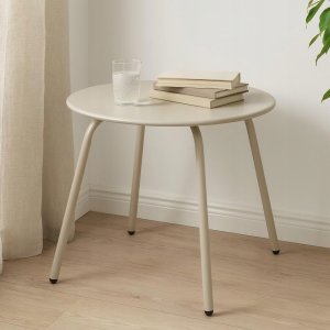 ProGarden Okrągły stolik stalowy tarasowy RONDO, Ø 50 cm 3