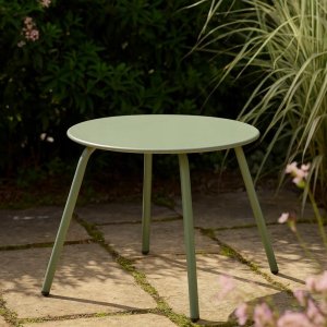 ProGarden Okrągły stolik stalowy tarasowy RONDO, Ø 50 cm 2