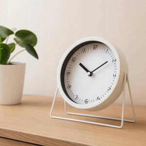 Segnale Metalowy zegar biurkowy STILLA, Ø 19 cm 3