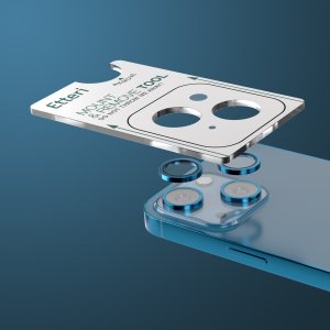 TelForceOne Etteri szkło na aparat do iPhone 13 / 13 Mini niebieski 4