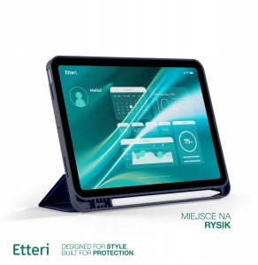 Etui na tablet TelForceOne Etteri etui do Apple iPad 7 2019 / 8 2020 / 9 2021 10.2'' ciemnoniebieskie 4