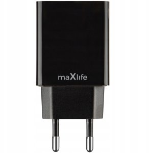 Ładowarka TelForceOne Maxlife ładowarka sieciowa MXTC-12 2x USB 4,8A czarna 2