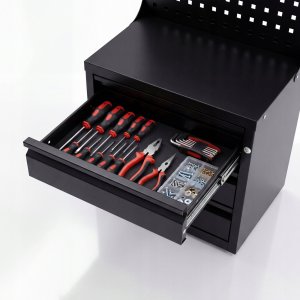 Jan Nowak Organizer z tablicą perforowaną i szufladami 660 x 400 x 300 mm 4