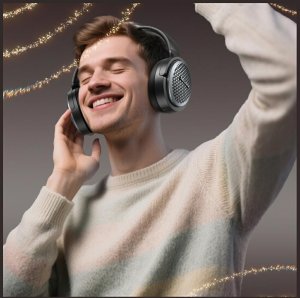 Słuchawki Awei AWEI Słuchawki nauszne AT78 ANC ENC Bluetooth 6.0 czarne 2