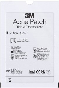 Viscoplast Plastry na zmiany trądzikowe VISCOPLAST-3M Acne Patch, Ø 12 mm, 15 szt., pudełko 6