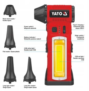 Yato YATO DMUCHAWA MULTIFUNKCYJNA MINI TURBO 6