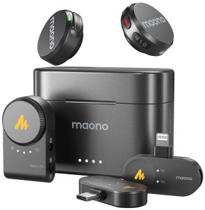 Mikrofon Maono Mikrofon bezprzewodowy Maono Wave T5 Combo 2