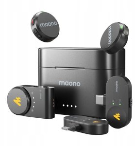 Mikrofon Maono Mikrofon bezprzewodowy Maono Wave T5 Combo 4