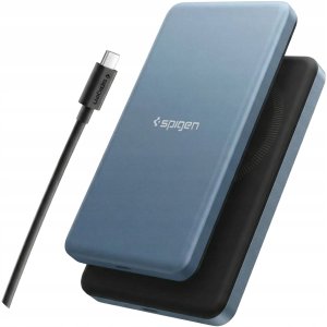 Powerbank Spigen SPIGEN EA2205MQ ESSENTIAL MAGSAFE POWER BANK 5000MAH 22.5W QI2 TEAL BLUE 2