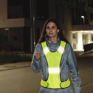 Hama HAMA ODBLASKOWA KAMIZELKA BIEGOWA Z KIESZENIĄ, ŻÓŁTA 5