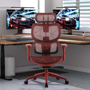 Krzesło biurowe Onex Onex Gaming Office Chair | Ventra Premium Mesh | Red 9