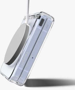 Spigen Spigen Ultra Hybrid Pro (MagFit) pokrowiec na telefon komórkowy 17 cm (6.7") Przezroczysty, Biały 4