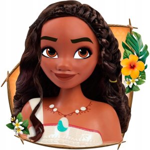 Just Play Just Play Disney Princess - Vaiana Styling Head, Make-up and Hairdressing Head 2