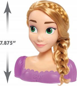 Just Play Just Play Disney Princess - Rapunzel Styling Head, Make-up and Hairdressing Head 3