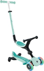 Rowerek biegowy Globber GLOBBER Go-Up Active Lights 360, scooter green/mint 3