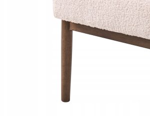 Beliani Sofa dla 2 osób ESRUM Boucle Ciemny brąz/ beżowy 9