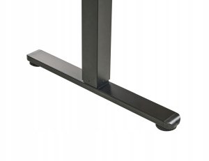 Biurko Beliani Biurko regulowane elektrycznie PENLY Czarny/ jasny brąz 120 cm 60 cm Z portem USB 11