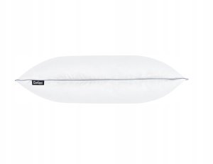Beliani Poduszka trzykomorowa TEIDE Niska Kacze pióra i puch 40 x 80 cm Biały 4