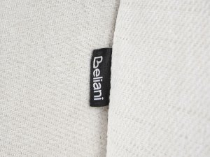 Beliani Szezlong prawostronny YVOIRE Złamana biel 9