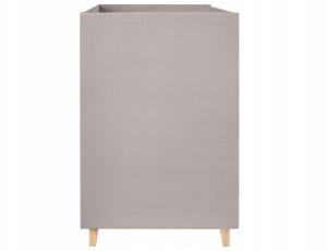 Beliani Łóżko piętrowe Welur CHOCQUES 90 x 200 cm Jasnoszary 6