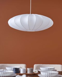 Lampa wisząca Beliani Lampa wisząca GUACARA Biały 4
