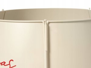 Beliani Osłonka pod choinkę IMATRA Żelazo Beżowy 65 cm 7