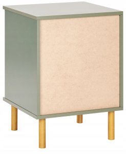Beliani Szafka nocna 2 szuflady WALPOLE Zielony 7