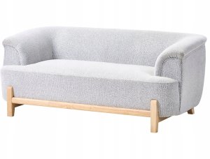 Beliani Komplet wypoczynkowy dla 5 osób ALNOR Jasnoszary 6