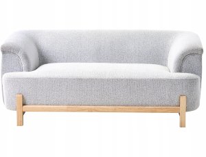 Beliani Komplet wypoczynkowy dla 5 osób ALNOR Jasnoszary 7