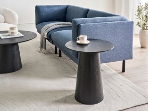 Beliani Stolik pomocniczy WANDO Czarny 2