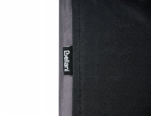 Beliani Łóżko wodne Welur ROUEN 180 x 200 cm Ciemnoszary 9