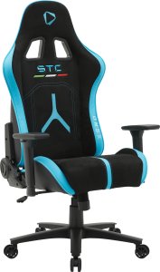 Fotel Onex STC Alcantara L Czarno-niebieski (ONEX-STC-A-L-BB) 2