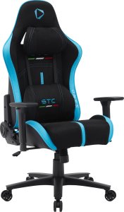 Fotel Onex STC Alcantara L Czarno-niebieski (ONEX-STC-A-L-BB) 5