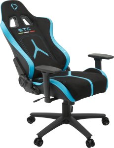 Fotel Onex STC Alcantara L Czarno-niebieski (ONEX-STC-A-L-BB) 9