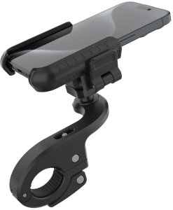 Fixed Uniwersalny uchwyt na telefon do roweru FIXED Bikee Plus Vista z mocowaniem na środku kierownicy, czarny 2