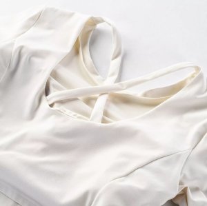 FITANU Damska koszulka z długim rękawem Fitanu FIJI W marshmallow rozmiar XL 5