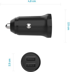 Ładowarka Fixed 2x USB-A 3 A  (FIXCC15N-2U-BK) 4