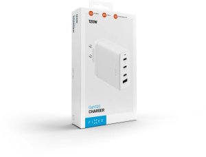 Ładowarka Fixed 3x USB-A 1x USB-C 5 A (FIXCG120-3C1A-WH) 3