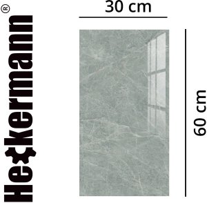 Heckermann Samoprzylepny panel ścienny 30x60cm (10szt) Marmur 6210 Połysk 3D PCV Laminat 2