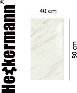 Heckermann Samoprzylepny panel ścienny 40x80cm (10szt) Marmur 6018 Połysk 3D PCV Laminat 2