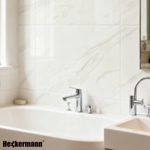 Heckermann Samoprzylepny panel ścienny 40x80cm (10szt) Marmur 6018 Połysk 3D PCV Laminat 10