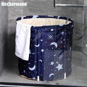 Heckermann Wanna lodowa do morsowania Heckermann okrągła 250L basen balia przenośna 7