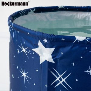 Heckermann Wanna lodowa do morsowania Heckermann okrągła 250L basen balia przenośna 10