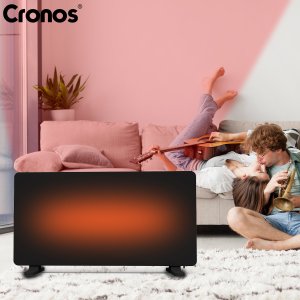 Grzejnik Cronos Grzejnik elektryczny Cronos CH-2000RTWP Full Black Termostat WiFi 5