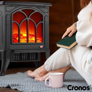 Grzejnik Cronos Kominek grzejnik elektryczny wolnostojący Cronos z termowentylatorem 7