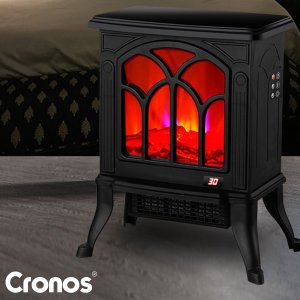 Grzejnik Cronos Kominek grzejnik elektryczny wolnostojący Cronos z termowentylatorem 9