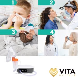 Vita Vitale Inhalator dla dorosłych Vita Vitale CNB69010 Nebulizator 6
