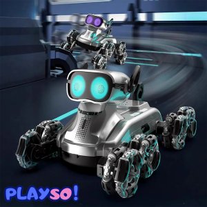 PlaySo Zdalnie sterowany pies robot na pilota i gesty HD5100 4