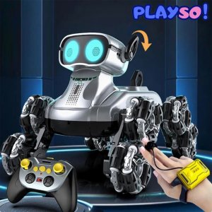 PlaySo Zdalnie sterowany pies robot na pilota i gesty HD5100 9